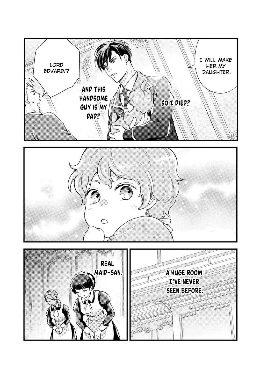 Reincarnated Baby Katy Is Doing Spy Work , and Seems to Be Dotingly Loved by Her Ruthless Father. Chapter 1 Page 13